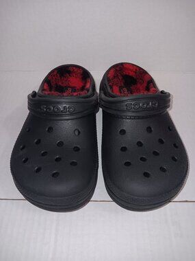 CROCS BOYS SLIP-INS RUBBER MESH SHOES